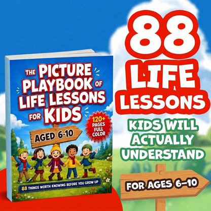 The Picture Playbook of Life Lessons For Kids Aged 6 to 10