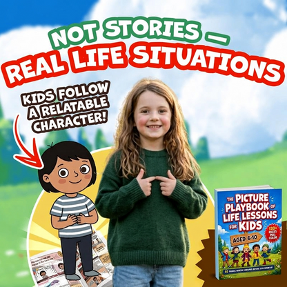 The Picture Playbook of Life Lessons For Kids Aged 6 to 10